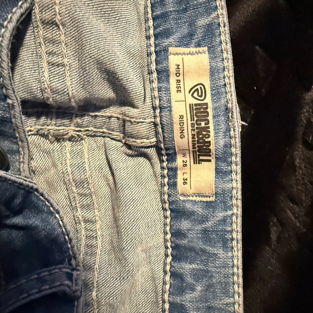 Rock & Roll Women's Blue Bootcut Jeans